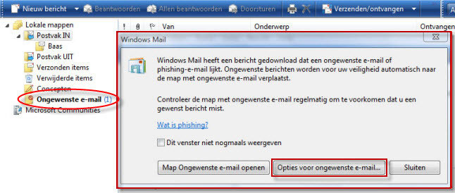 Twisted Vloeibaar zo Les 19: Windows Mail (7) - Swotster