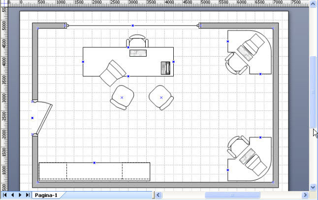 Visio Floor Plan Example House Design Ideas