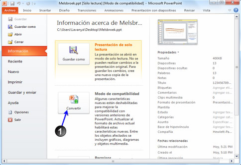 formatos para power point