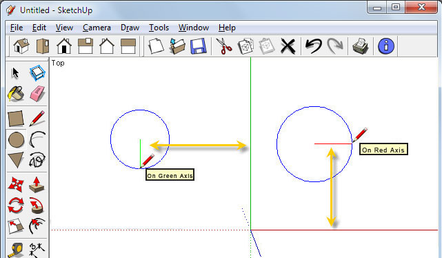 Lesson 7 Drawing In Sketchup 3 Swotster