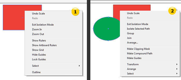 illustrator commands illustrator commands