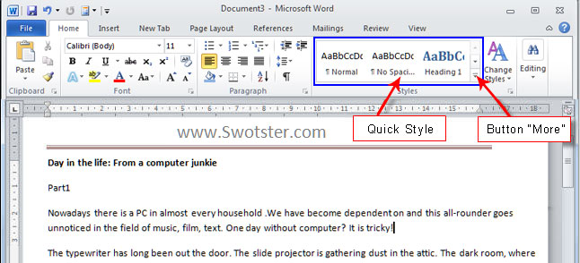 how to add another page in word fast key